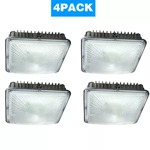 4 Pack 70 Watts LED Gas Station Light ,WYZM LED Canopy Light Fixture 8400 Lumens - Picture 1 of 12