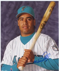 Fotografía autografiada por Matías Carillo 8" X 10" Fl Marlins garantizada para pasar #2 - Imagen 1 de 1