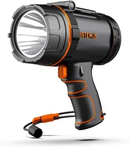 GOODSMANN Spotlight 1000 Lumen Boat Spotlight Waterproof Rechargeable Marine LED - Picture 1 of 8