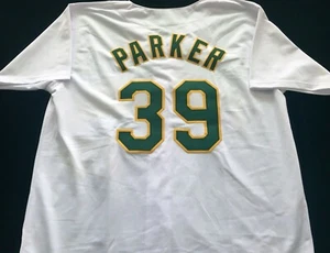 Dave Parker The Cobra weißes Baseball Trikot, Oakland Athletics super, Größe XL - Bild 1 von 2