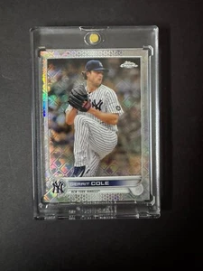 2022 Topps Chrome Gerrit Cole #69 Logofractor New York Yankees - Picture 1 of 1