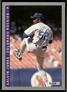 1993 Fleer #413 Calvin Jones - Picture 1 of 2