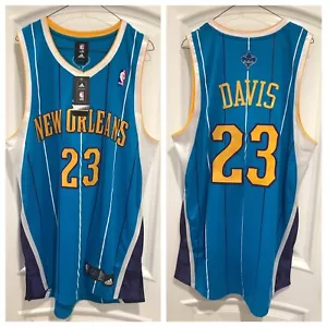 Camiseta deportiva auténtica de los Anthony Davis de los New Orleans Hornets (NUEVA CON ETIQUETAS) sin etiquetas - Imagen 1 de 9