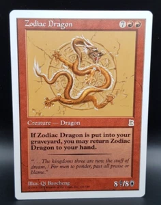 Zodiac Dragon Portal Three Kingdoms NM Red Rare MTG Magic the Gathering Card - Picture 1 of 13
