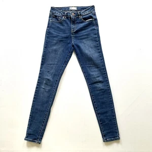 RSQ Tilly’s Youth Girls’ Jeans Size 12 Super High Rise Jegging Denim Blue Slim - Picture 1 of 15