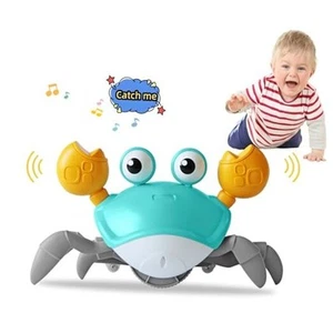 Crawling Crab Baby Toy Fantastic Creatures Toys Infant Sensory Tummy time Toys  - Picture 1 of 7
