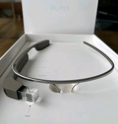 KIT COMPLETO PIZARRA NUEVO EN CAJA Google Glass Explorer Edition V3 XE-C  Foto 1 de 4