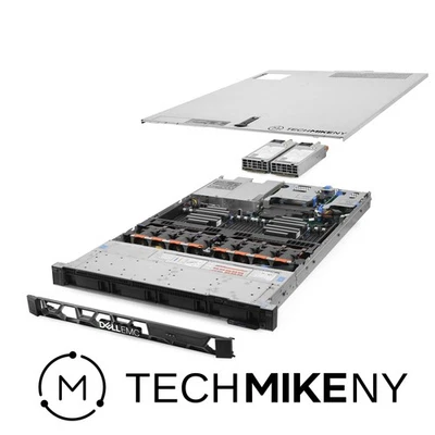 Dell PowerEdge R640 Server 2x Silver 4110 2.10Ghz 16-Core 64GB RAM 4x Caddies - Image 1 of 4