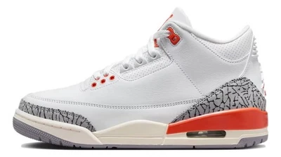 Size 8.5 - Nike Women's Air Jordan 3 Retro 'Georgia Peach' Shoes CK9246-121 - Image 1 of 4