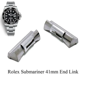 21mm Steel 904L Stainless Steel End Link For Rolex Submariner 41mm 126610 etc. - Picture 1 of 2