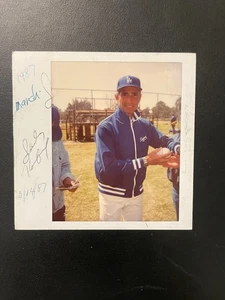 SANDY KOUFAX Retired Autograph AUTO 4X4 Hard Signed 1987 03/14/87 - Picture 1 of 4