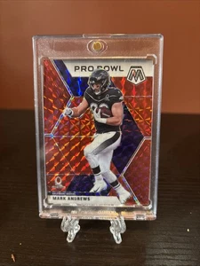 2020 Panini Mosaic - Pro Bowl Mosaic Red Prizm #256 Mark Andrews - Picture 1 of 2