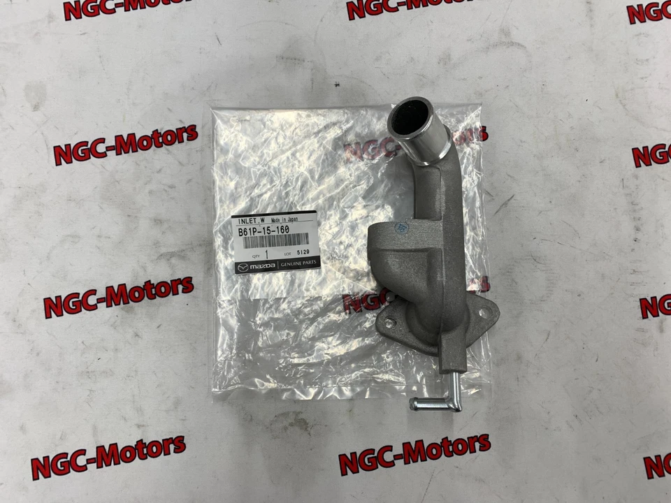 MAZDA Genuine B61P-15-160 Clamp SET 1990-2000 Miata MX-5 WATER PUMP INLET Pipe