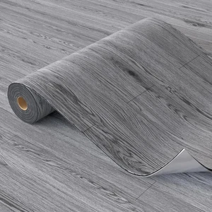 and Stick Vinyl Flooring Roll 23x 393/64 Sq Ft Thicken Self Adhesive Vinyl Floor - Picture 1 of 6