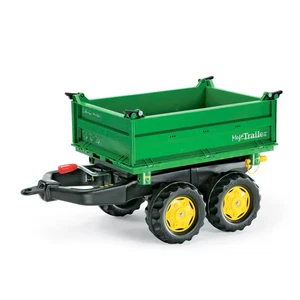 rollyKid Mega Trailer John Deere Grün 2-Achser - Bild 1 von 1