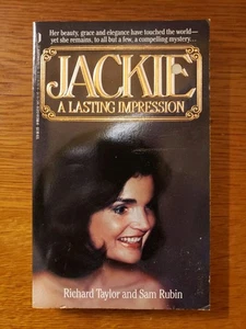 JACKIE A LASTING IMPRESSION by Richard Taylor & Sam Rubin 1990 paperback ONASSIS - Picture 1 of 2