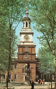 INDEPENDENCE HALL,THE QUAKER CITY-PHILADELPHIA,PA - Picture 1 of 2