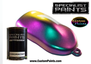 Pint Kit of CHROMACOAT - GREEN - Custom Paint, Chameleon, Urethane Based - Picture 1 of 1