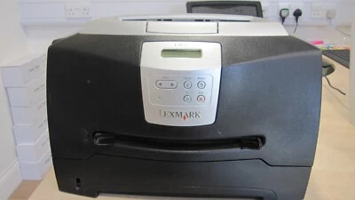 LEXMARK E342n MONOCHROME LASER PRINTER -  £95 + VAT - Image 1 of 3