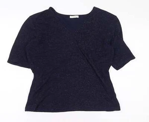 Planet Womens Blue Nylon Blend Blouse Size M - Picture 1 of 12