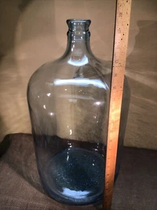 Antike riesige blaue Glas Wasserflasche 11 Pfund 19” hoch, 11” Durchmesser Kostenlose Abholung Pa. - Bild 1 von 7