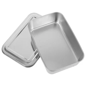 Tiramisu-Teller Edelstahl -Lebensmittelbehälter Kuchen Backformen - Bild 1 von 12