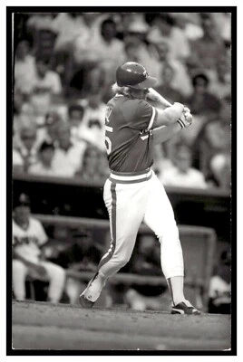 Postal de béisbol vintage de Buddy Bell (1985) Texas Rangers PCTX Foto 1 de 2
