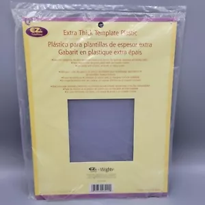 Neu EZ Quilten extra dicke Schablone Kunststoff 8,5" x 11" 6 Blatt - Bild 1 von 6