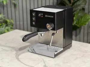 RANCILIO SILVIA V6 1 GROUP ESPRESSO COFFEE MACHINE BRAND NEW MATTE BLACK BARISTA - Picture 1 of 7