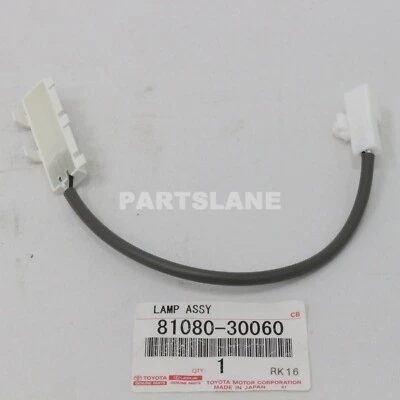 81080-30060 Toyota OEM CONJUNTO DE LÁMPARAS, ILUMINACIÓN MANIJA INTERIOR PUERTA DELANTERA, LH Foto 1 de 2