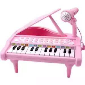 Amy&Benton Toddler Piano Toy Keyboard For Baby Girls Birthday Gift 1 2 3 4 Years - Picture 1 of 6