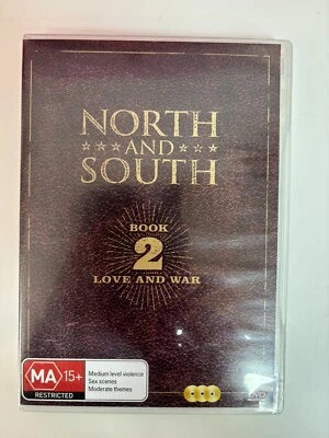 North And South Book 2 Love And War - DVD - Region 4 -Patrick Swayze - image 1 of 2