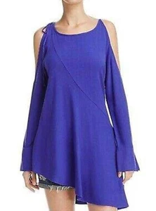 Free People Clear Skies Mini Dress Violet Purple Size Medium NWT - Picture 1 of 11