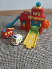 Vtech Toot Toot Drivers Fire Station And Cars Bundle