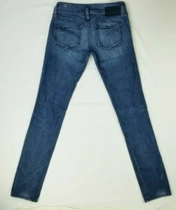 Diesel 26X34 Matic Stretch Women's Blue Denim Jeans Made in Italy - Picture 1 of 12