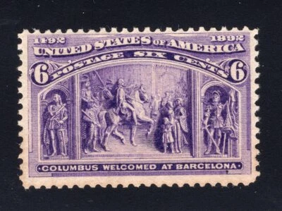 1893 United States. SC#235.  Mint, Never Hinged, FVF. - Image 1 of 2