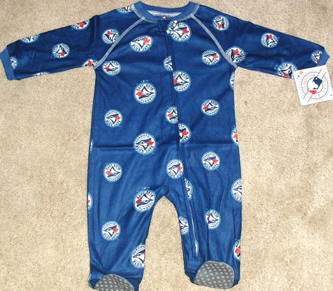 Toronto Blue Jays Baby One Piece sz. 3-6 Months Bodysuit Romper Outfit New Mlb Cover