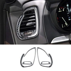 4Pcs Carbon Fiber Dsahboard Air Vent Outlet Cover Trim for Mazda CX-9 2016-2022 - Picture 1 of 12