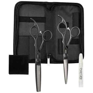 OLIVIA GARDEN Scherenset EXTREME matt schwarz Friseurschere Rechtshand NEU - Bild 1 von 3
