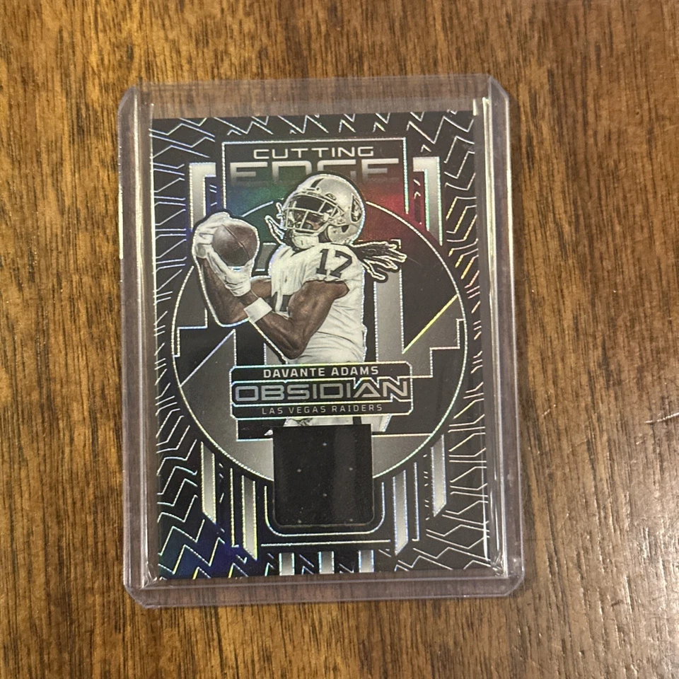 2023 Panini Obsidian Davante Adams Cutting Edge /199 - Image 1 of 2