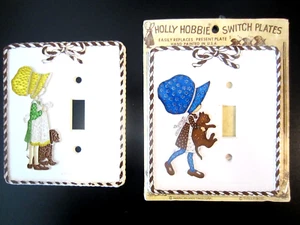 VTG- COLLECTIABLE-HOLLY HOBBIE SWITCH COVER PLATES - Picture 1 of 8