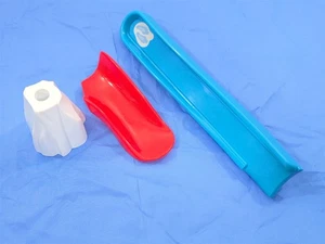 Penguin Shuffle Board Game Replacement 3 parts 1995 MB  - Picture 1 of 2