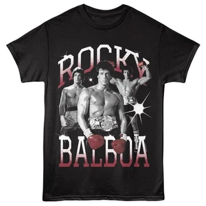 Rocky Movie Rocky Balboa Tripple Photo Men's T Shirt - Picture 1 of 6