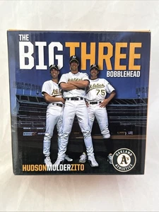 Oakland Athletics BIG THREE HUDSON MULDER ZITO BOBBLEHEAD SGA NEU IM KARTON 2017 MLB NEUWERTIG - Bild 1 von 8