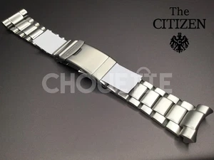 OEM Citizen Promaster JP2000-67L / JP2007-17W 24mm Stainless Steel Watch Band - Picture 1 of 10