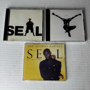 Seal x3 CD Bundle Lot - Seal Seal II & Kiss From a Rose CD Single Soul Rock Pop - Picture 1 of 5