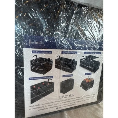 Jorindes Organizador de Maletero de Coche con Refrigerador 3 en 1 Bolsa de Almacenamiento Plegable Negra Foto 1 de 4