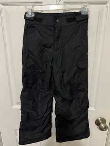 Columbia Youth Snow Ski Pant Sz XS 6/6X Black Adlustable Waist Pockets Unisex - Picture 1 of 7
