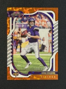 2022 Panini Absolute Kirk Cousins Orange /199 No. 90 Vikings - Picture 1 of 3