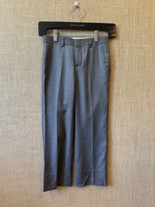 Polo Ralph Lauren Boys Grey Wool Trouser Dress Pants Size 6 - Picture 1 of 2